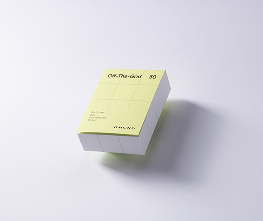 Gros bloc-notes Off-The-Grid - Lime