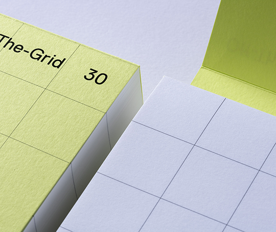 Gros bloc-notes Off-The-Grid - Lime