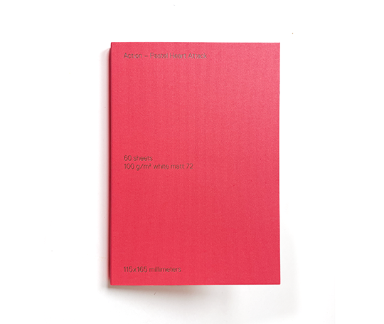 Bloc-notes - Action Pastel Heart Attack