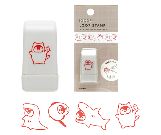 Cachet roulette - Pingouin costumé