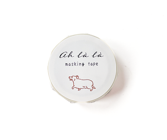 Masking tape Ah là là - Chiens
