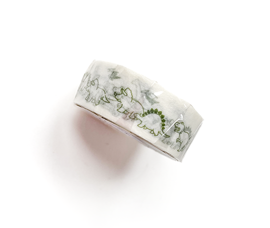 Masking tape Ah là là - Dinosaures