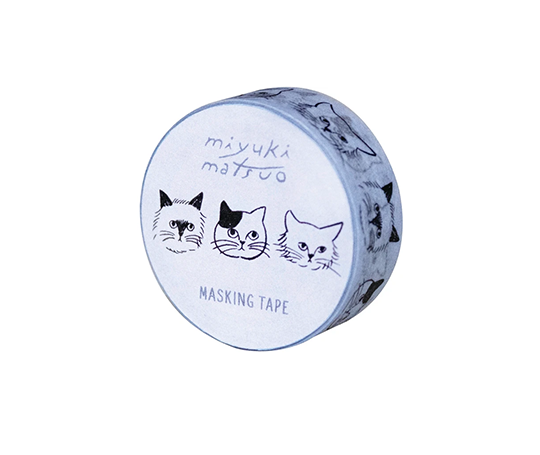 Masking tape Miyuki Matsuo - Chats repos