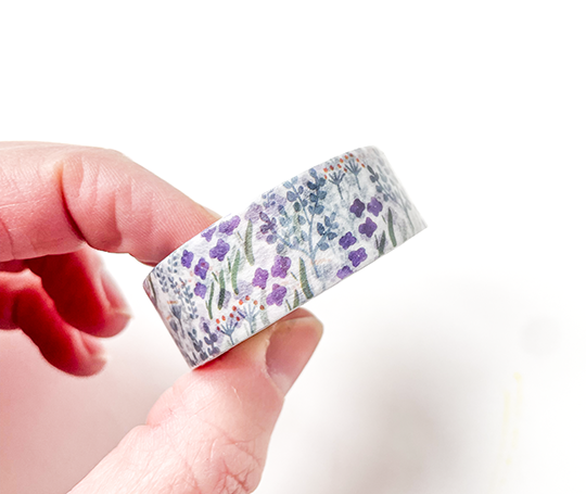 Washi tape - Violettes - Kayo Ayoama