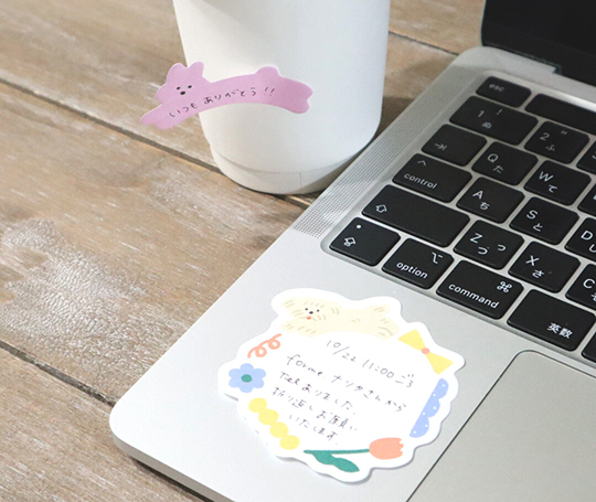 Notes adhésives Sticky Memo - Couronne chien