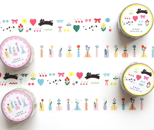 Tape transparent Kimalle - vases