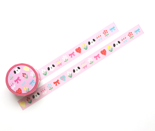 Washi tape Kimalle - motifs & chien