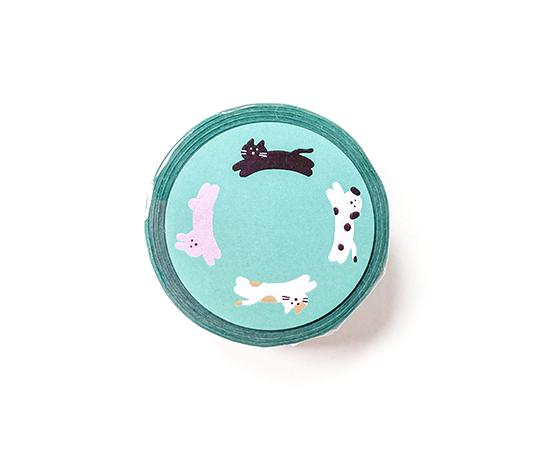 Washi tape Kimalle - animaux