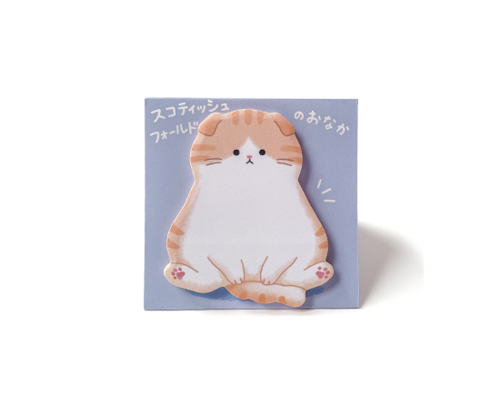 Notes adhésives - Chat assis