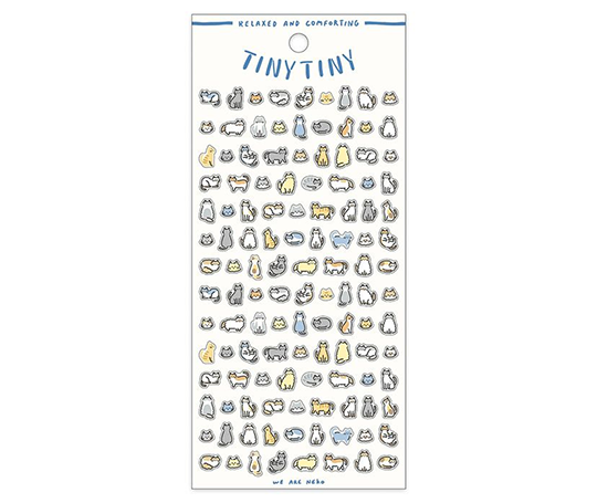 Planche d'autocollants Tiny Tiny - Chats