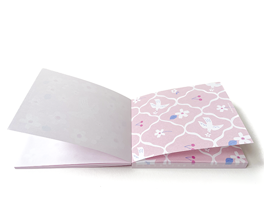 Bloc mémo illustré - Colombe