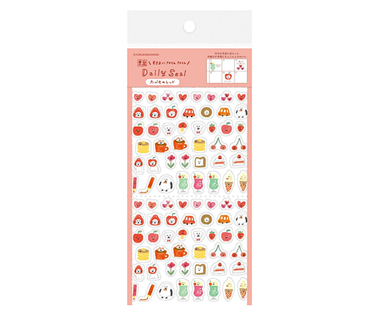 Planche d'autocollants Daily Seal - Rose