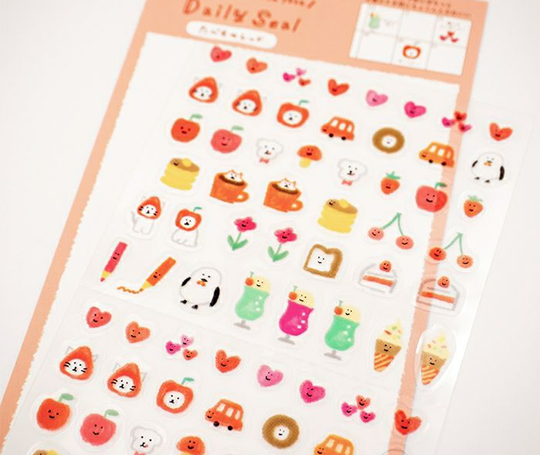 Planche d'autocollants Daily Seal - Rose