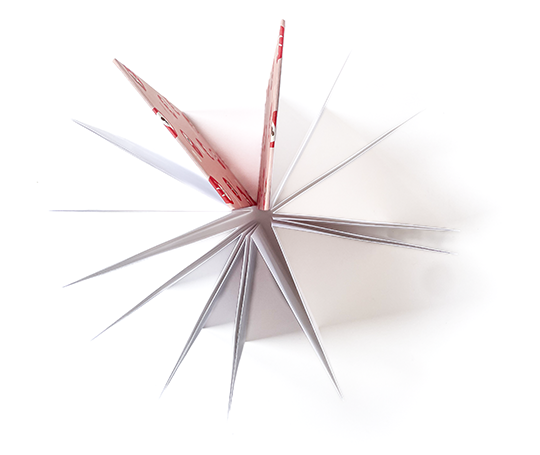 Carnet en accordéon - Daruma