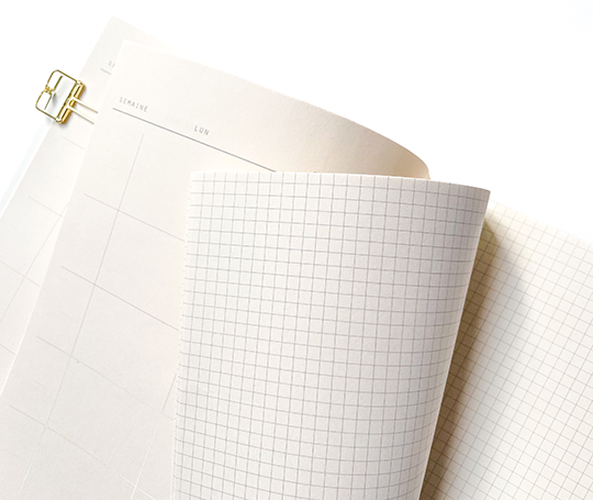 Season Paper - carnet mensuel non daté - Joy