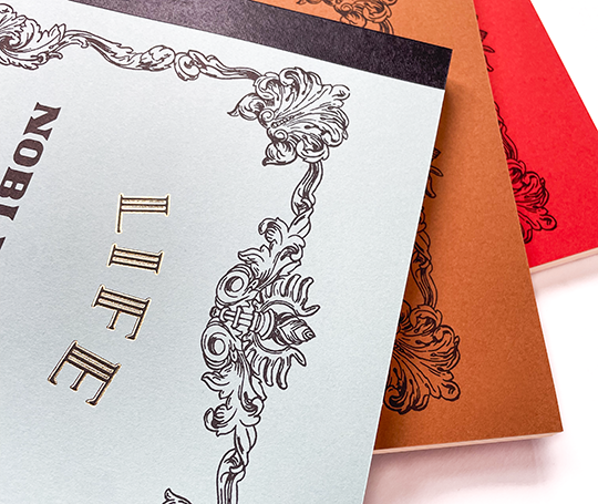 Life - Noble carnet B5 blanco