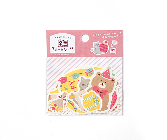 Autocollants "flake" - Joyeux anniversaire