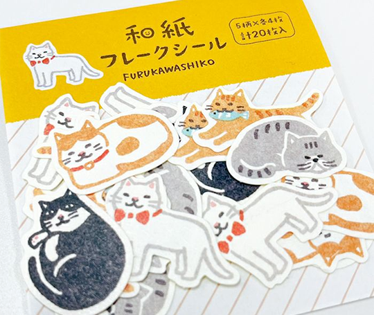 Autocollants "flake" - Chats