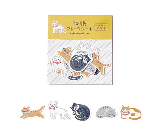 Autocollants "flake" - Chats