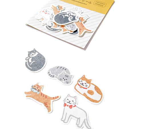 Autocollants "flake" - Chats
