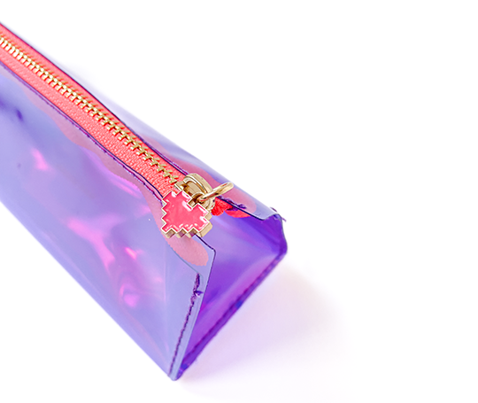 Plumier holographique - Lilas