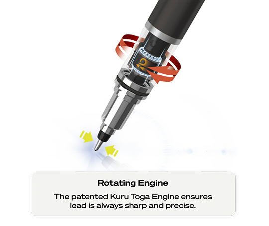 Porte-mine Kuru Toga 0.5 mm