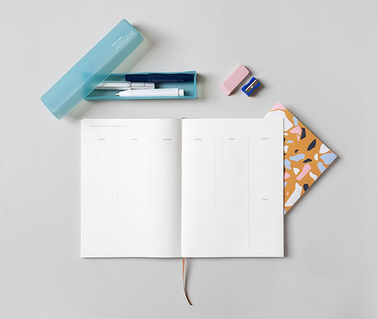 Planner Klasyk non daté - Pumpkin