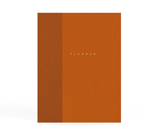 Planner Klasyk non daté - Pumpkin