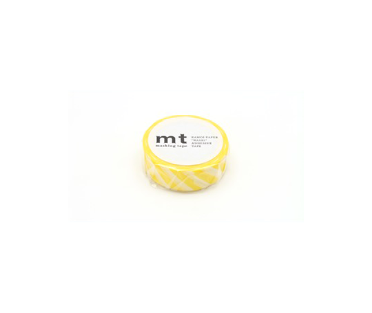 MT basic - washi tape Rayures jaunes