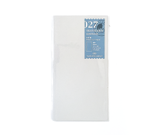 Traveler's Company - Carnet souple papier aquarelle