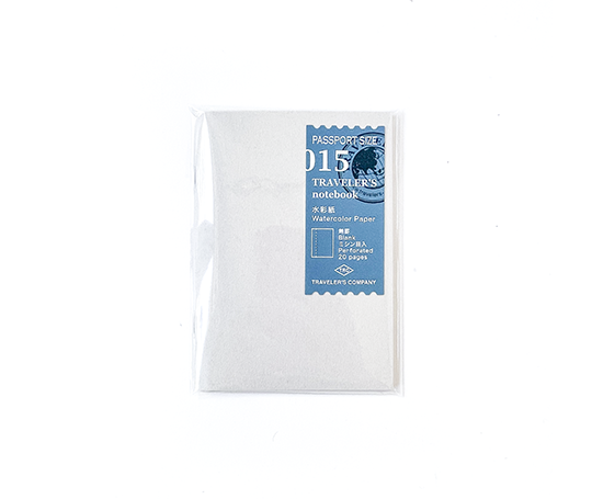 Traveler's Company - Carnet souple papier aquarelle