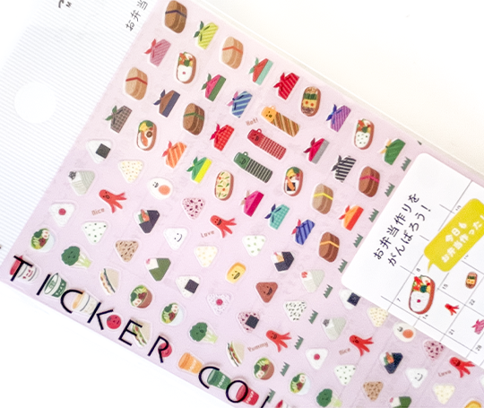 Midori - mini autocollants - Lunch Box