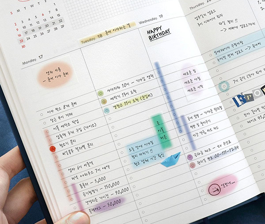 Index surligneurs Blur - Forest