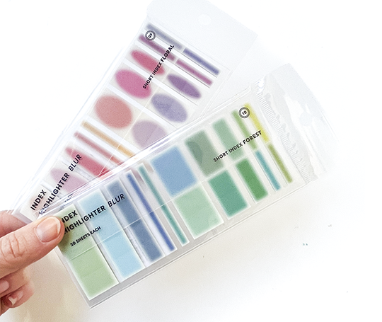 Index surligneurs Blur - Floral