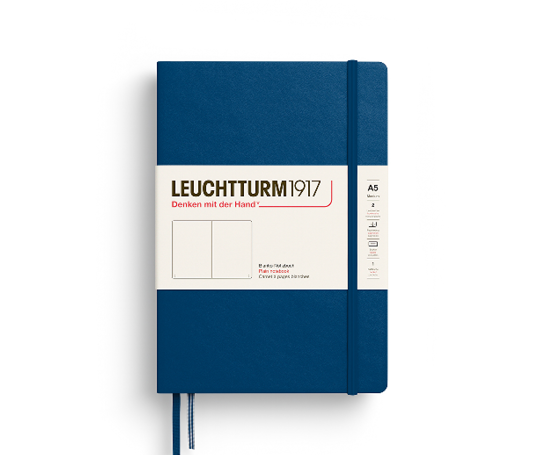 Leuchtturm carnet A5 rigide - Indigo