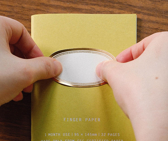 Boîte de 32 étiquettes autocollantes - Brass