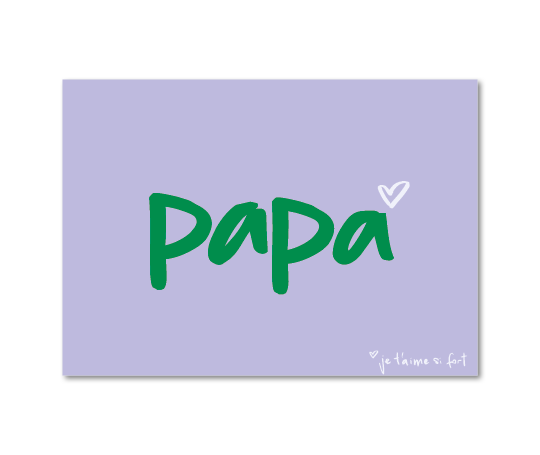 Carte - Papa
