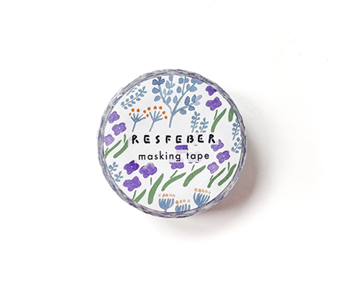 Washi tape - Violettes - Kayo Ayoama