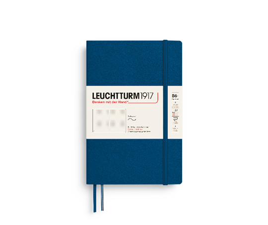 Leuchtturm carnet B6+ souple - Indigo