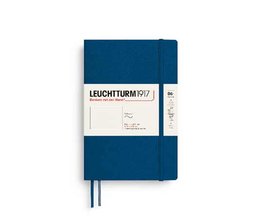 Leuchtturm carnet B6+ souple - Indigo