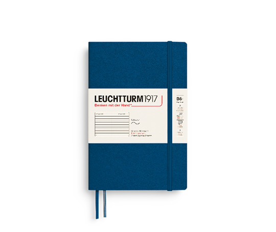 Leuchtturm carnet B6+ souple - Indigo