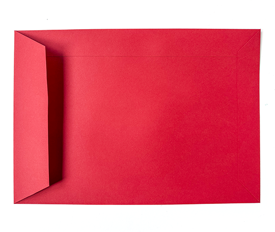 Enveloppe C4 - Bright Red