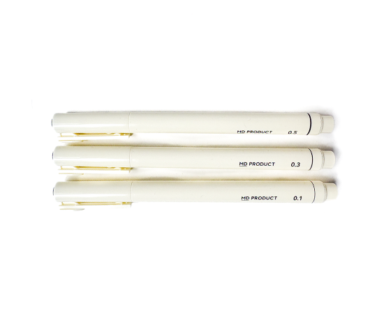 MD Product - Feutre de dessin 0.1/0.3/0.5 mm
