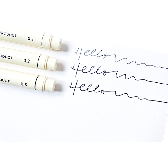 MD Product - Feutre de dessin 0.1/0.3/0.5 mm