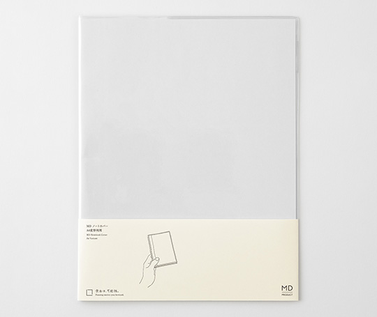 MD Product - Housse de protection en plastique pour carnet A4