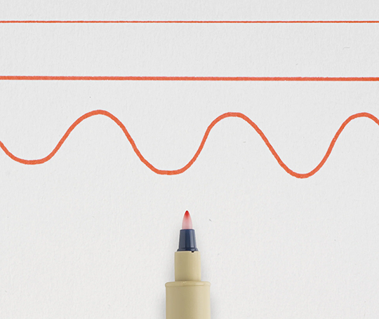 Feutre Pigma Micron PN - Rouge