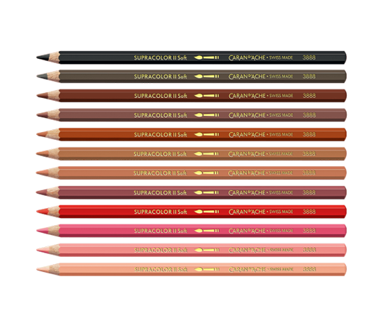 Caran d'Ache - Set créatif Nina Cosford 12 crayons Supracolor