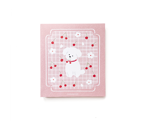 Bloc mémo illustré - Bichon