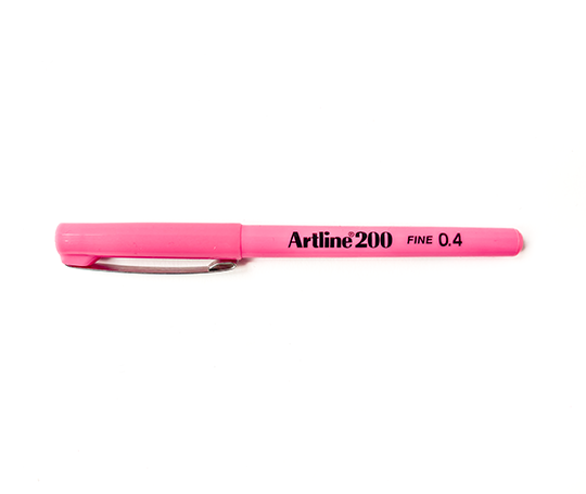 Artline 200 feutre 0,4mm - Rose