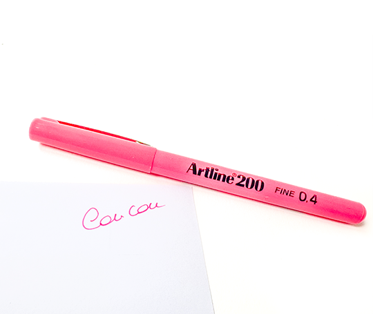 Artline 200 feutre 0,4mm - Rose